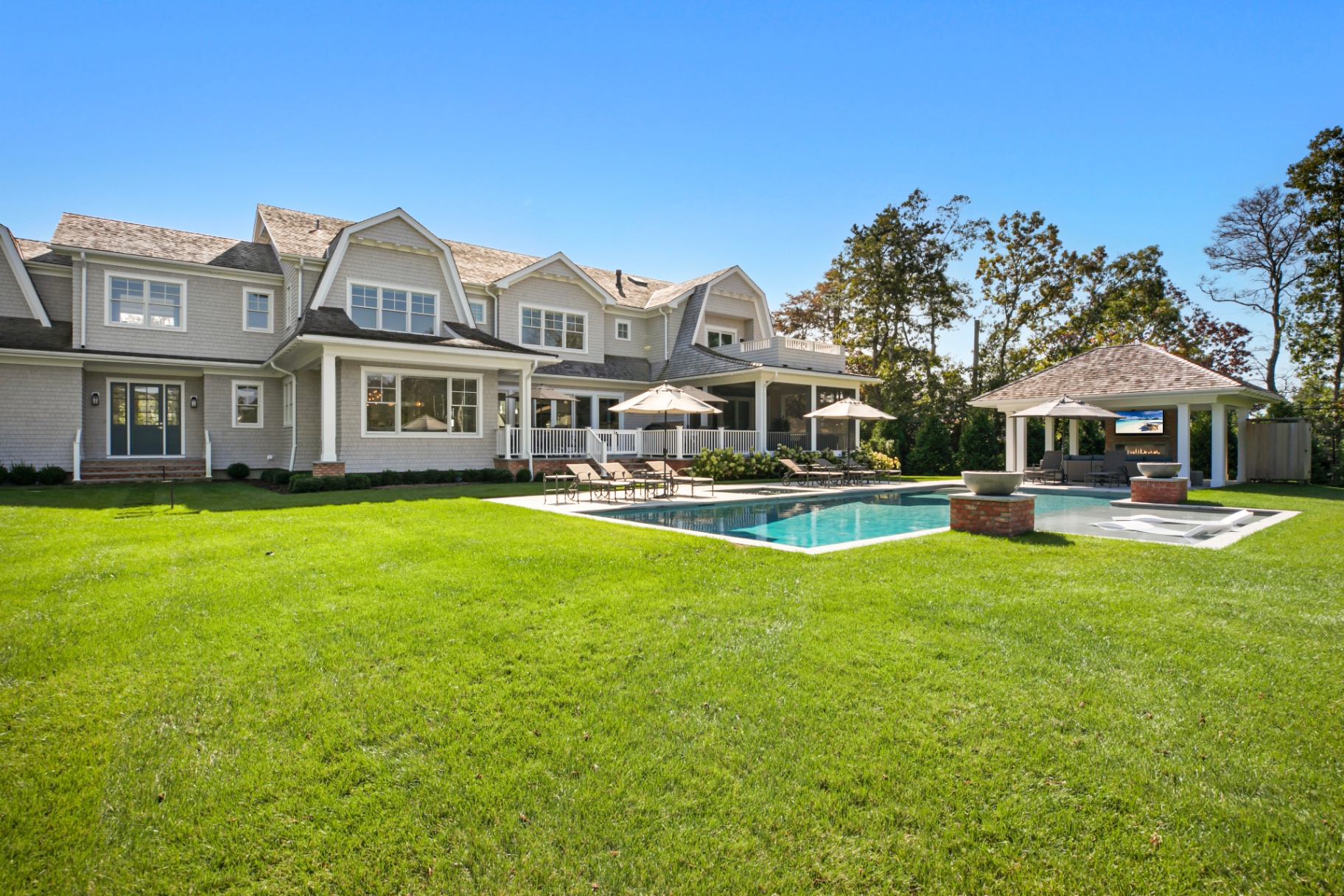 27 Second Neck Lane — Pool & Pavilion