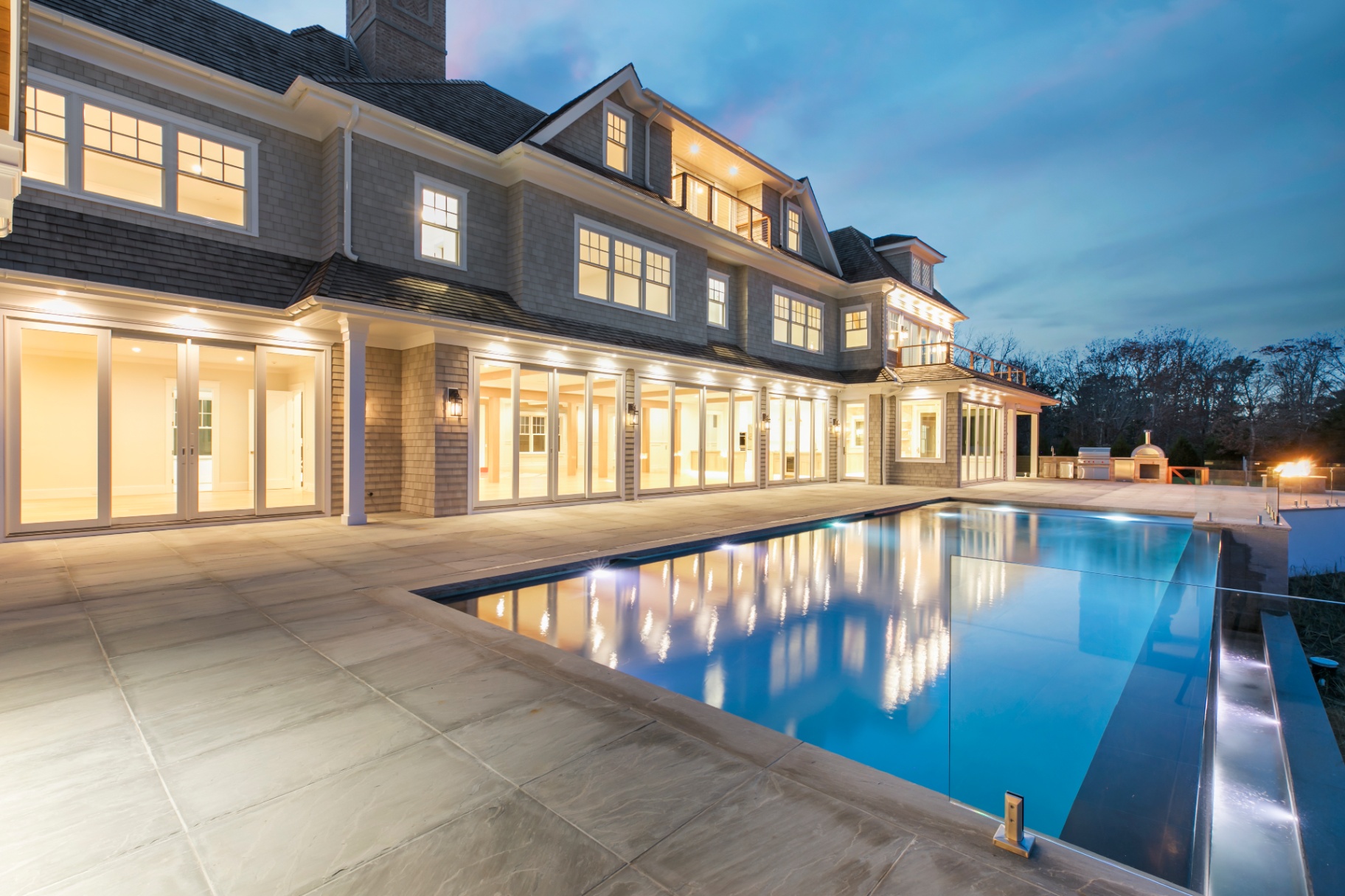 36 Second Neck Lane — Pool at Twilight